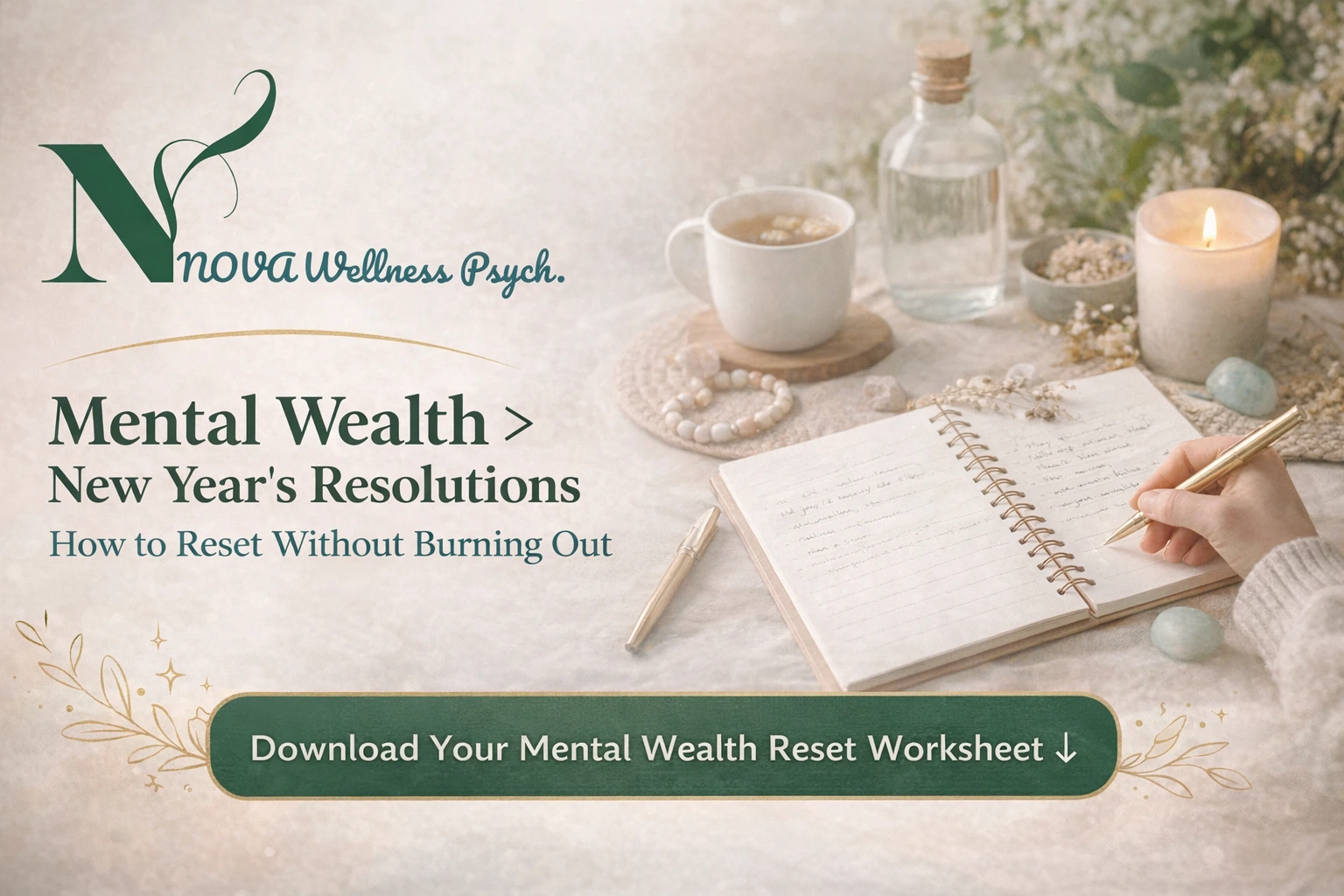 Mental Wealth > New Year’s Resolutions: How to Reset Without Burning Out