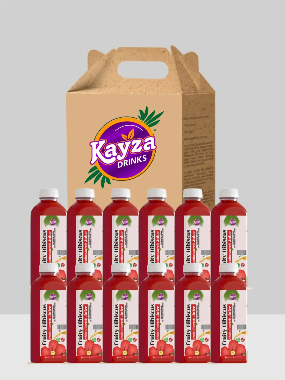 Fruity Hibiscus Drink (Zobo)