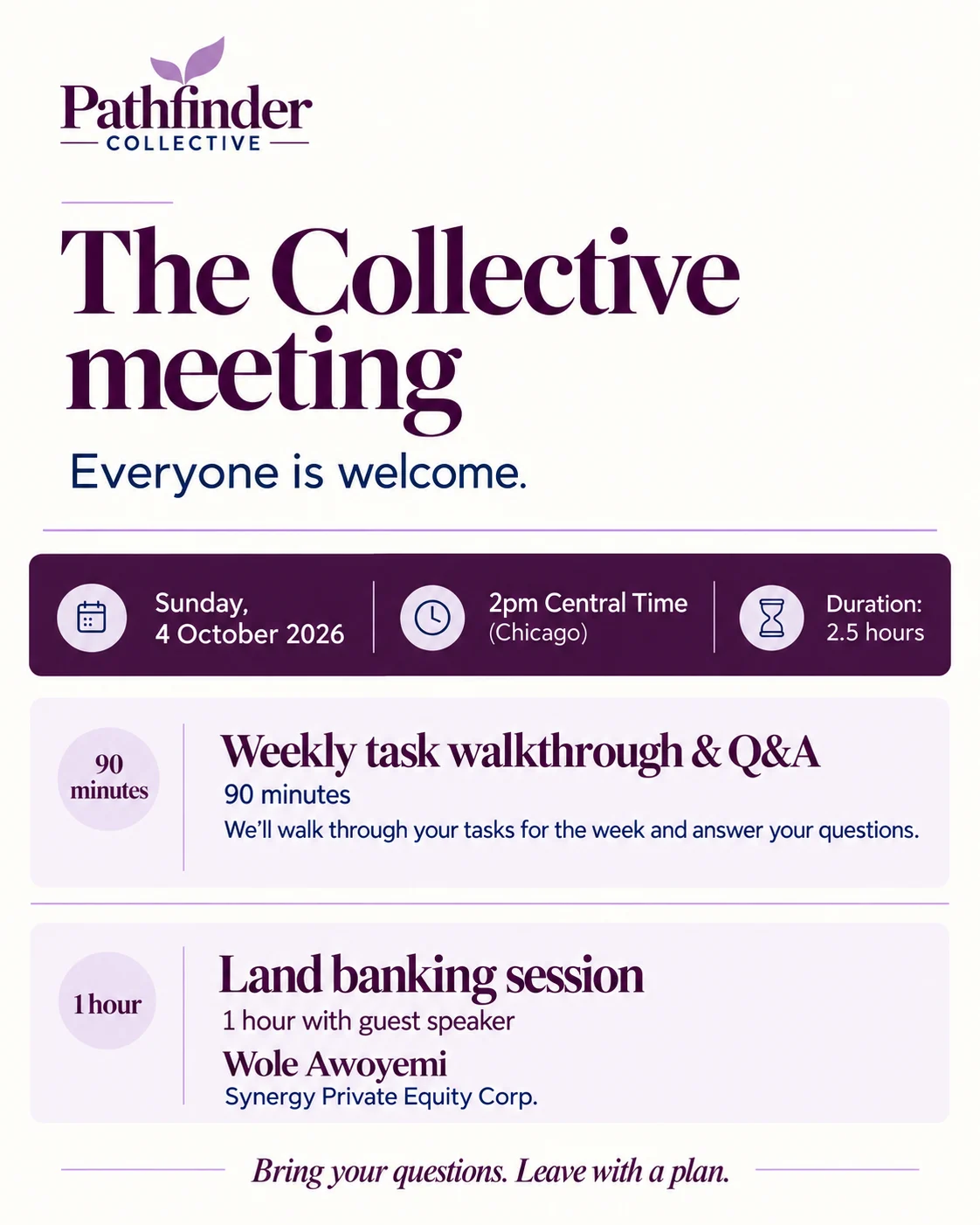 Collective Meeting Recording - Available now
