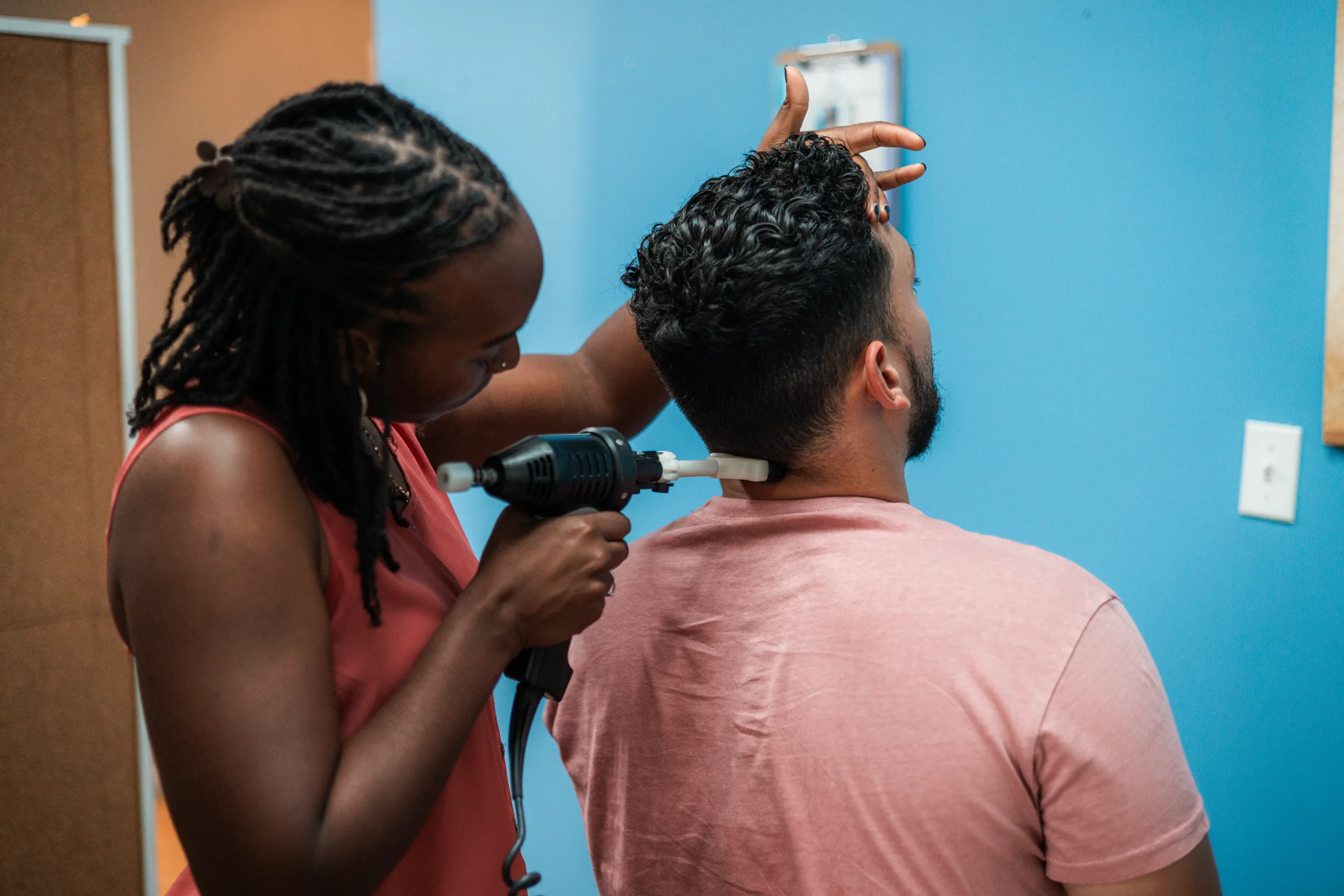 Chiropractor consultation