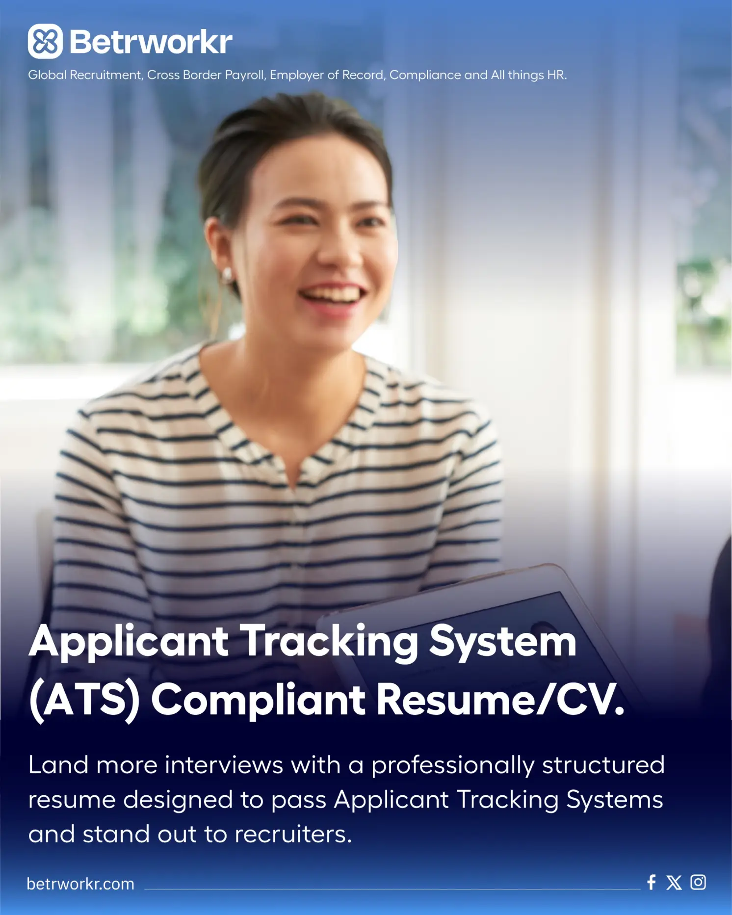Applicant Tracking System (ATS) Compliant Resume/CV