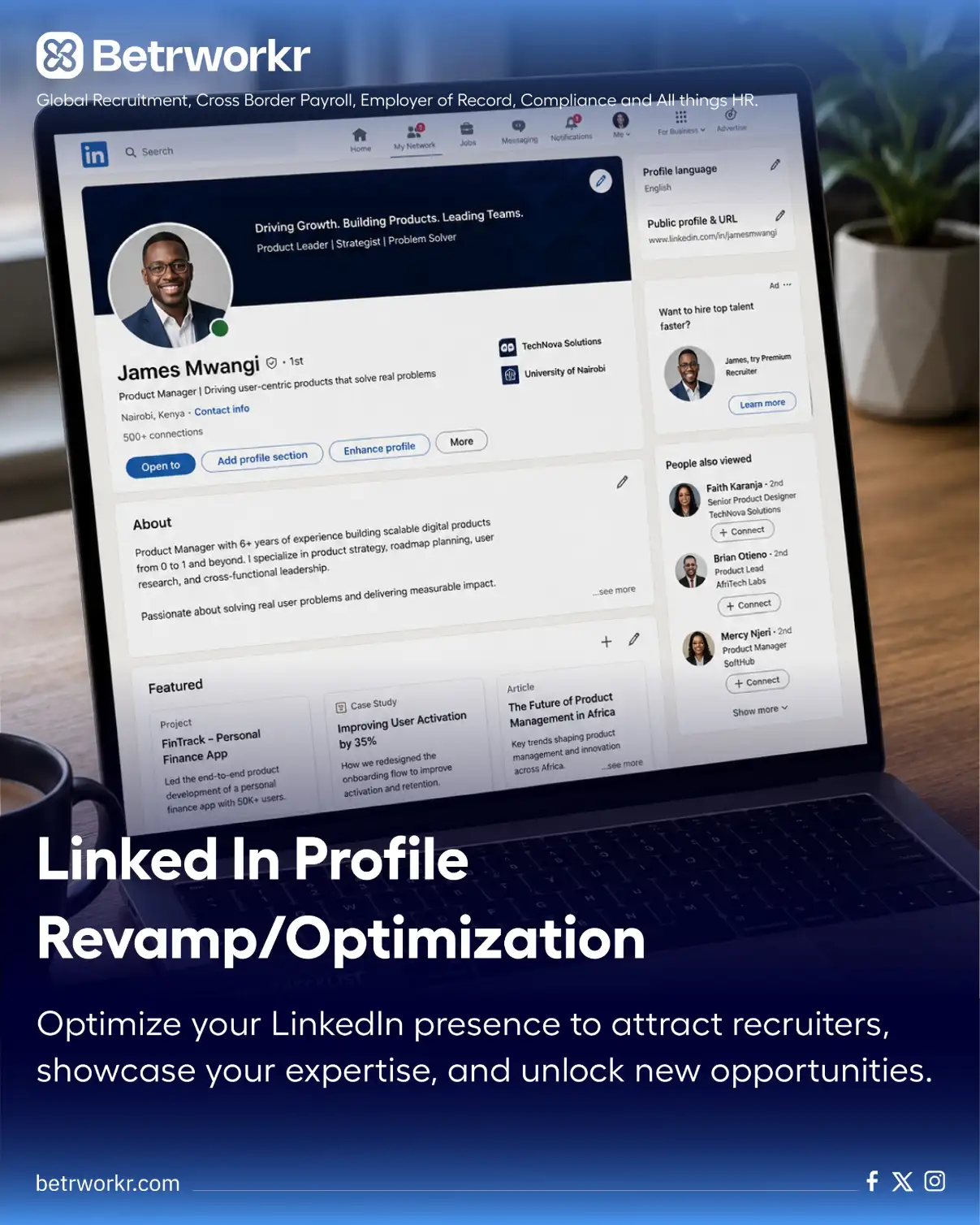 Linked In Profile Revamp/Optimization