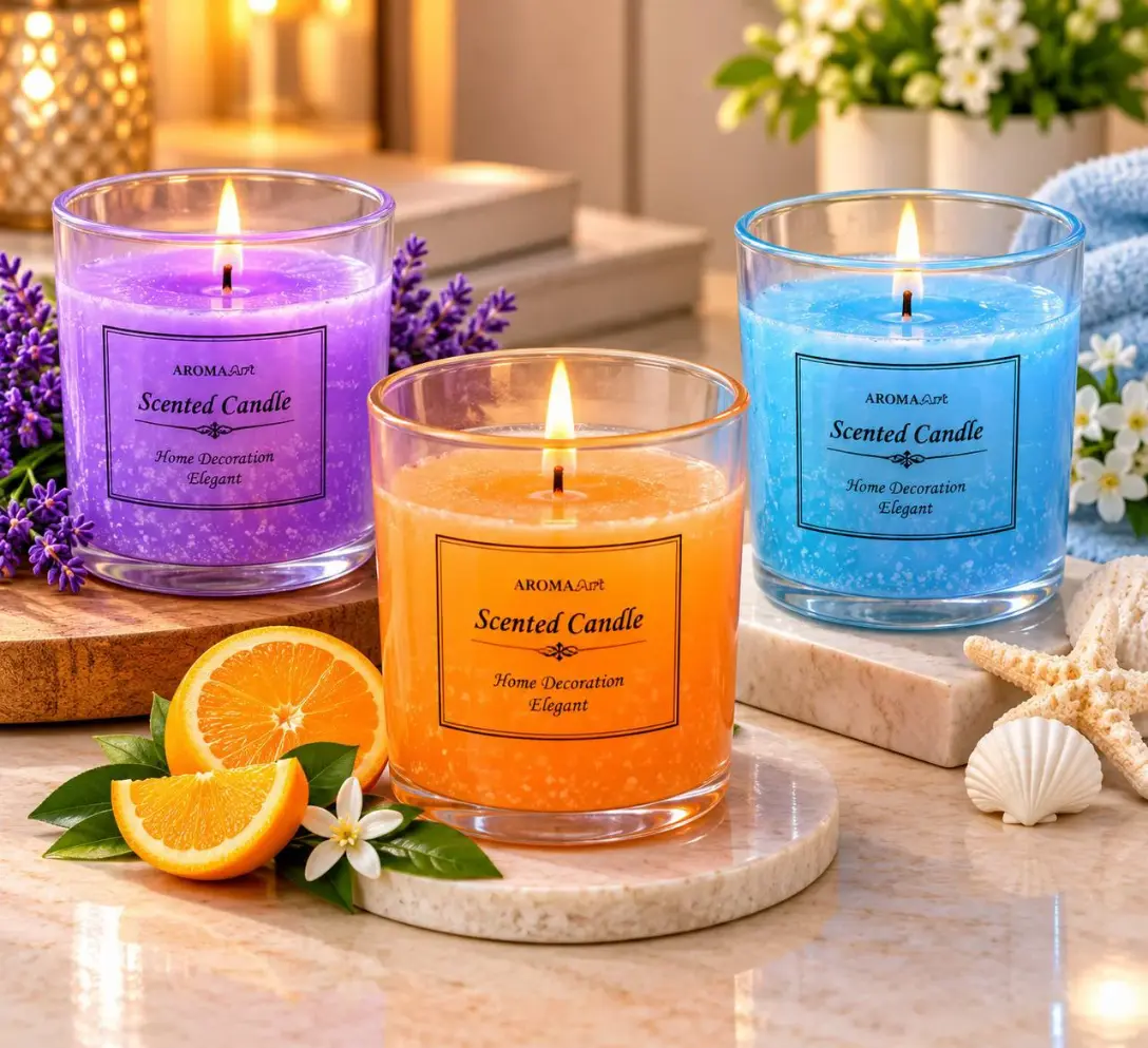 Cup scent candles