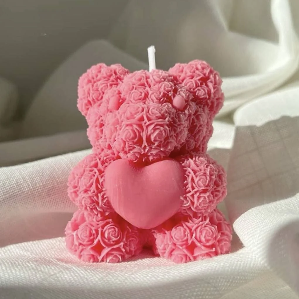 Teddy Bear Scented Candle