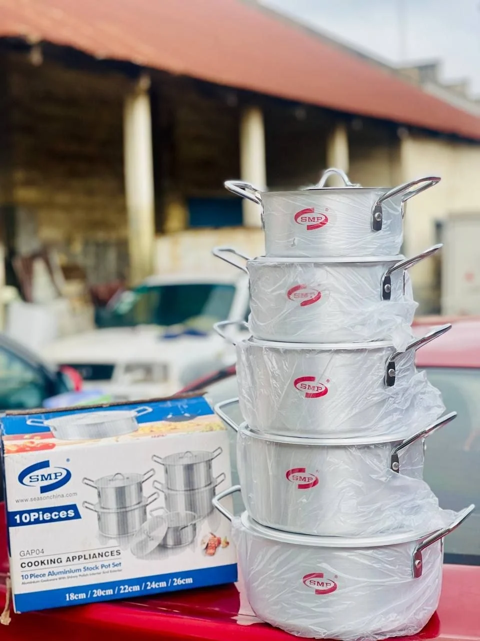 SMP Quality Aluminium Stock Pot