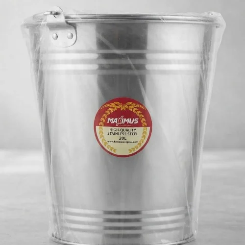 Maximus Stainless bucket 20l Myjj12