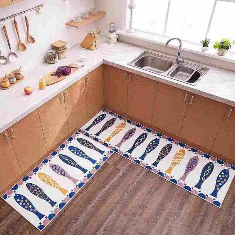 Kitchen floor mat (Fish style 001)